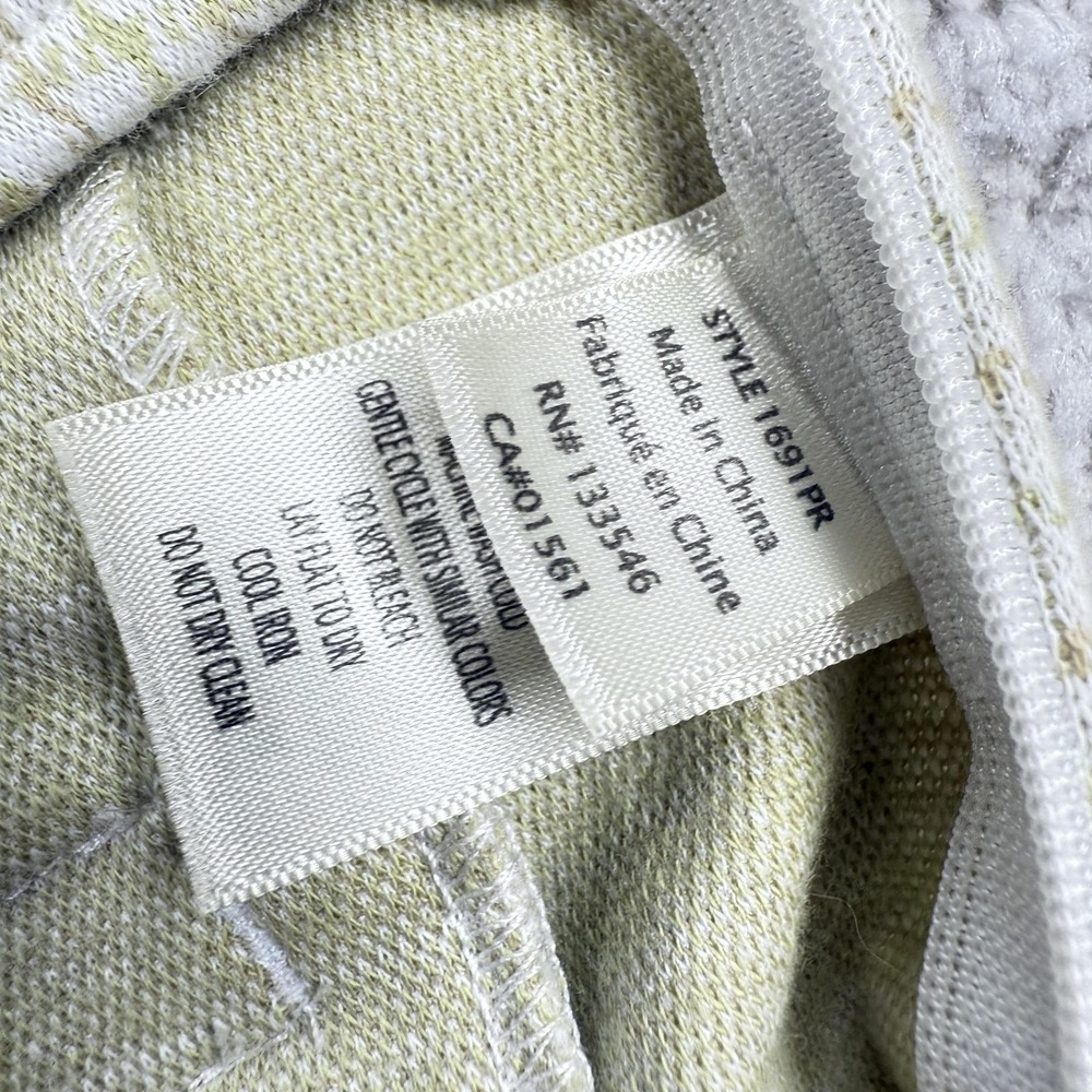 Ecru Pants Womens S Check Knit Stretch Quiet Luxury Old Money Spring Resort - Picture 11 of 14